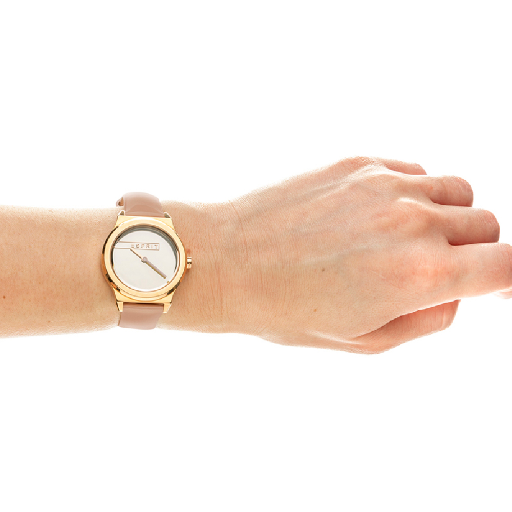 esprit rose gold watch