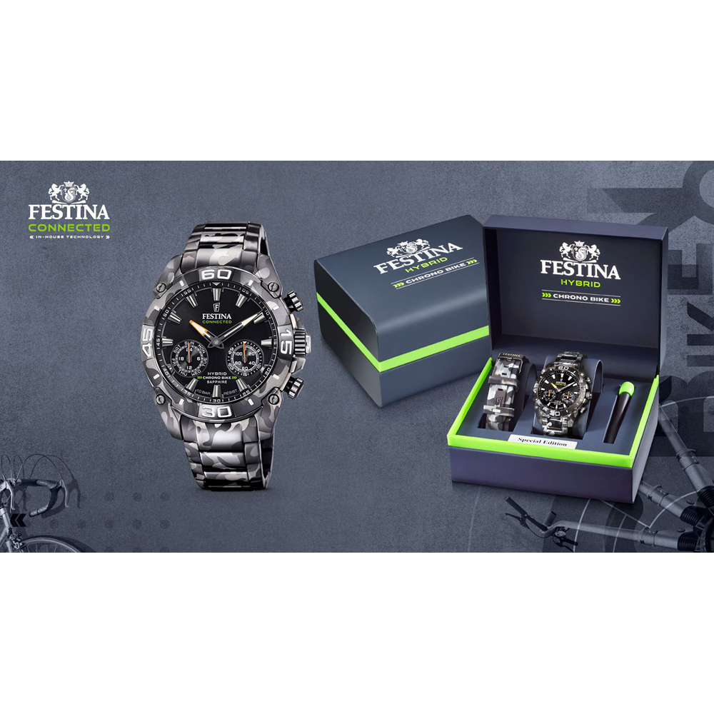 Festina F20545/1 watch - Chronobike connected