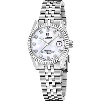 Festina Swiss Made F20087/1 Classic Steel Watch