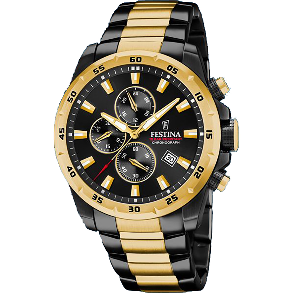 Festina Chrono Sport F20563/1 Timeless Chronograph Watch • EAN:  8430622777059 •