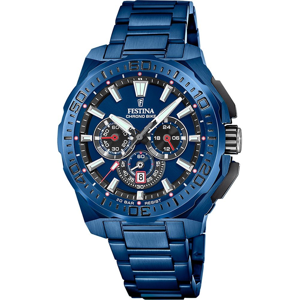 FESTINA Chrono Bike(クロノバイク) ネイビーRG Festina Chrono bike F20729/1 Chrono Bike - Special Edition Watch