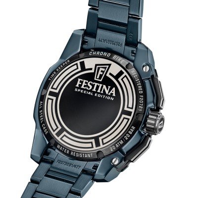 FESTINA Orologio Cronografo Uomo CAB.CRONO ACE.COR.ESF.MACL/NE | Design Elegante E Sportivo