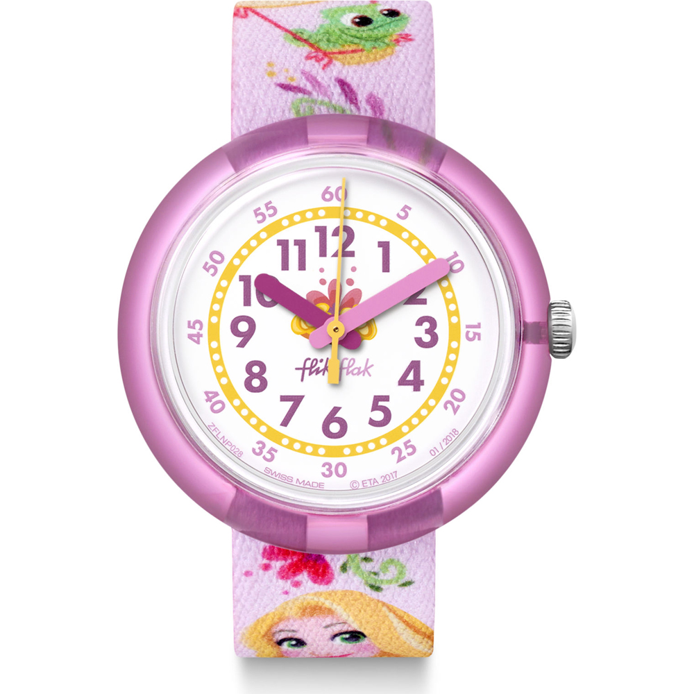 Flik Flak FLNP028 Disney Rapunzel Horloge