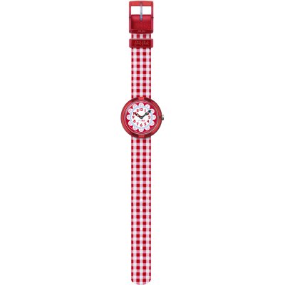 Flik Flak 3+ Story Time FBNP078 Gingham Watch