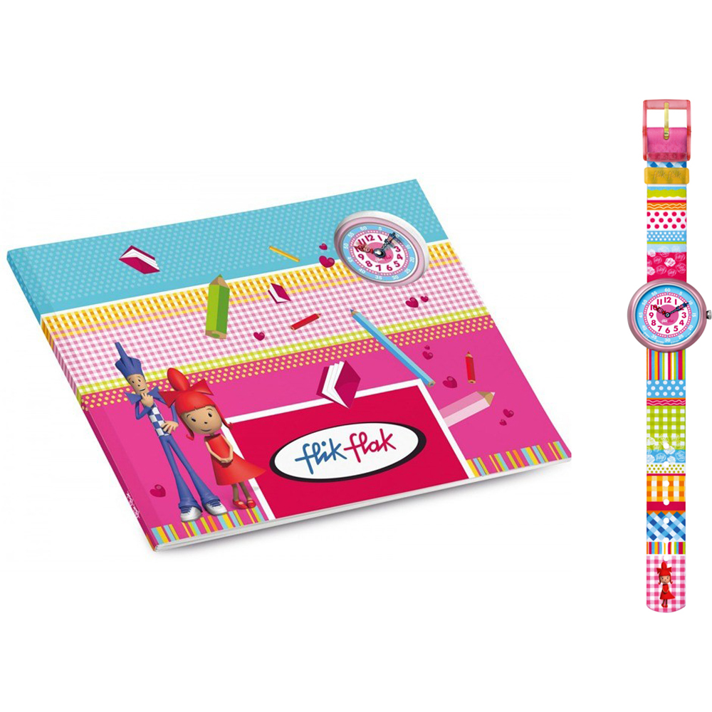 Flik Flak FTB016 Learn with me girl Horloge