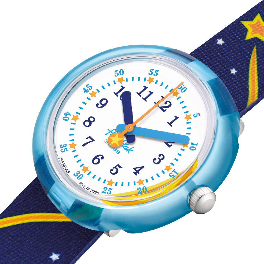 Flik Flak FPNP098 7+ Power Time watch - Magical Astronaut
