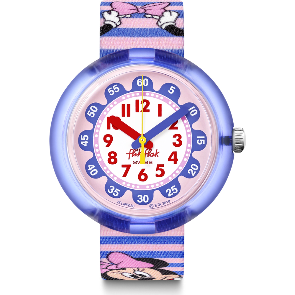 Montre Flik Flak FLNP030 Minnie Stripes