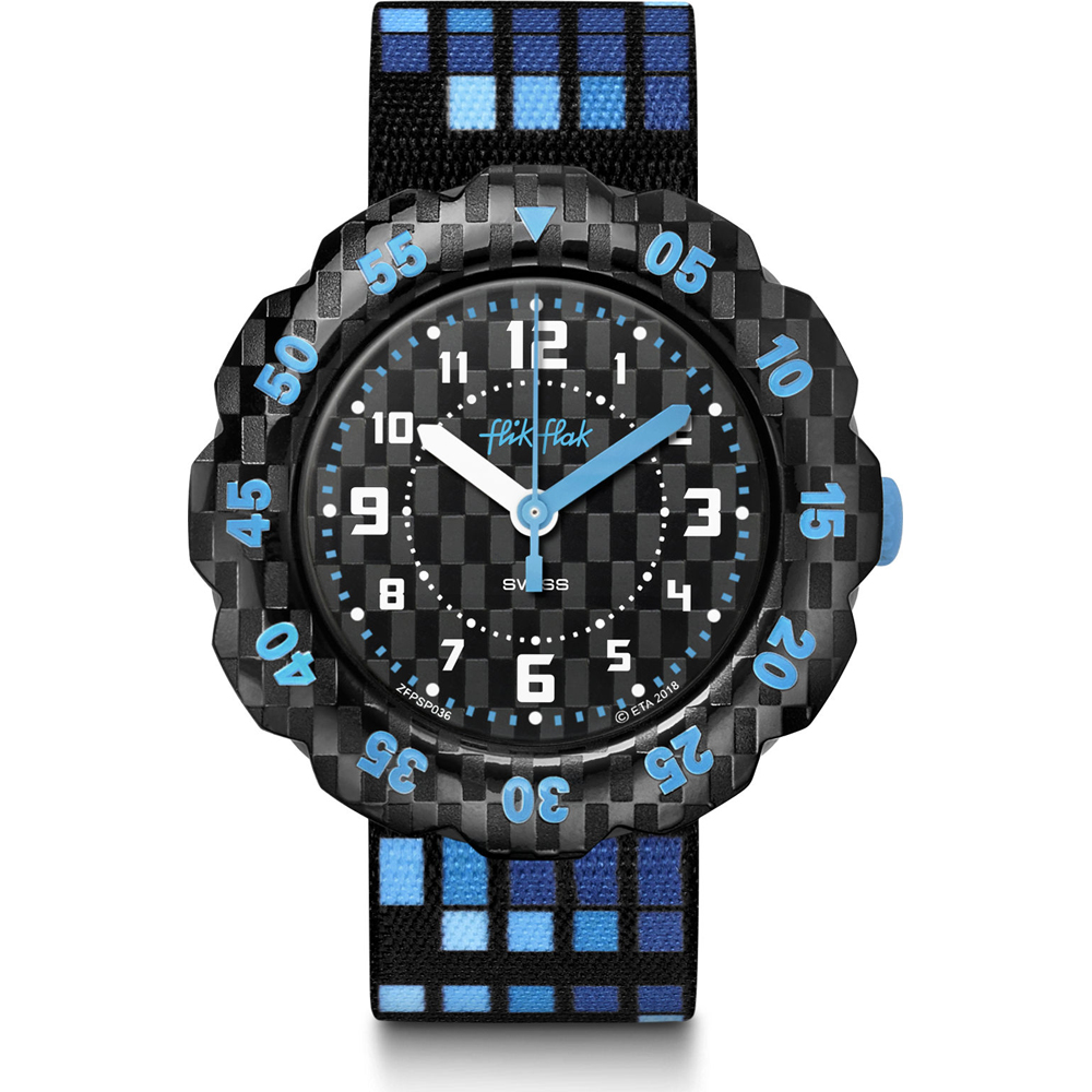 Flik Flak FPSP036 Square 2.0 Horloge