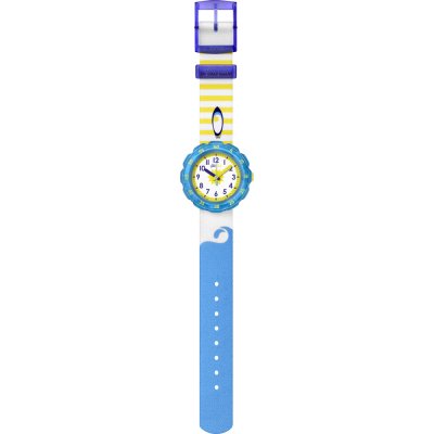 Flik Flak 5+ Power Time FPSP018 Wave'S Slide Watch