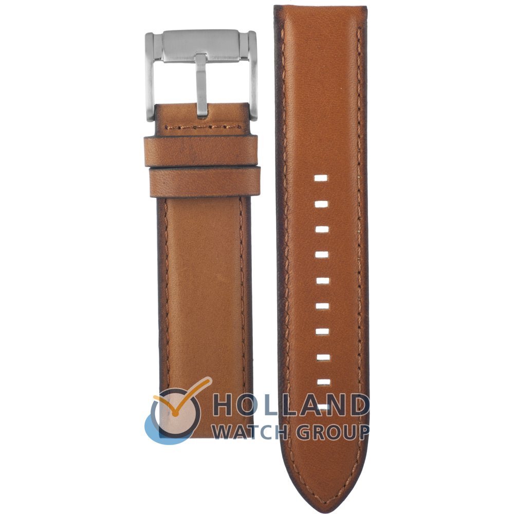 Fossil Ledger Three-Hand Brown Leather 42mm Watch and Bracelet Set  BQ2465-SET | WatchCharts Marketplace
