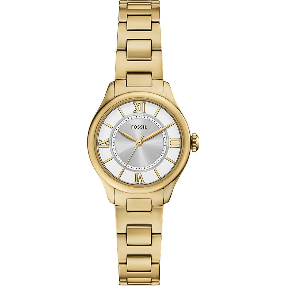 Fossil Gold Women’s Watch | Roman Numerals | Small Wrist Fit Raquel Three-Hand Date Gold-Tone Stainless Steel Watch  main image 2