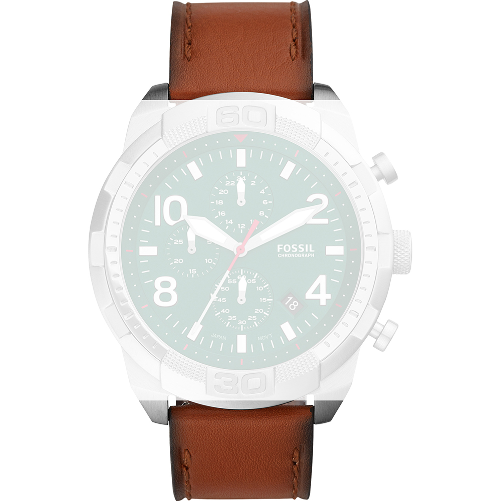 Fossil Straps AFS5738 FS5738 Bronson Strap • Official dealer •  Mastersintime.com