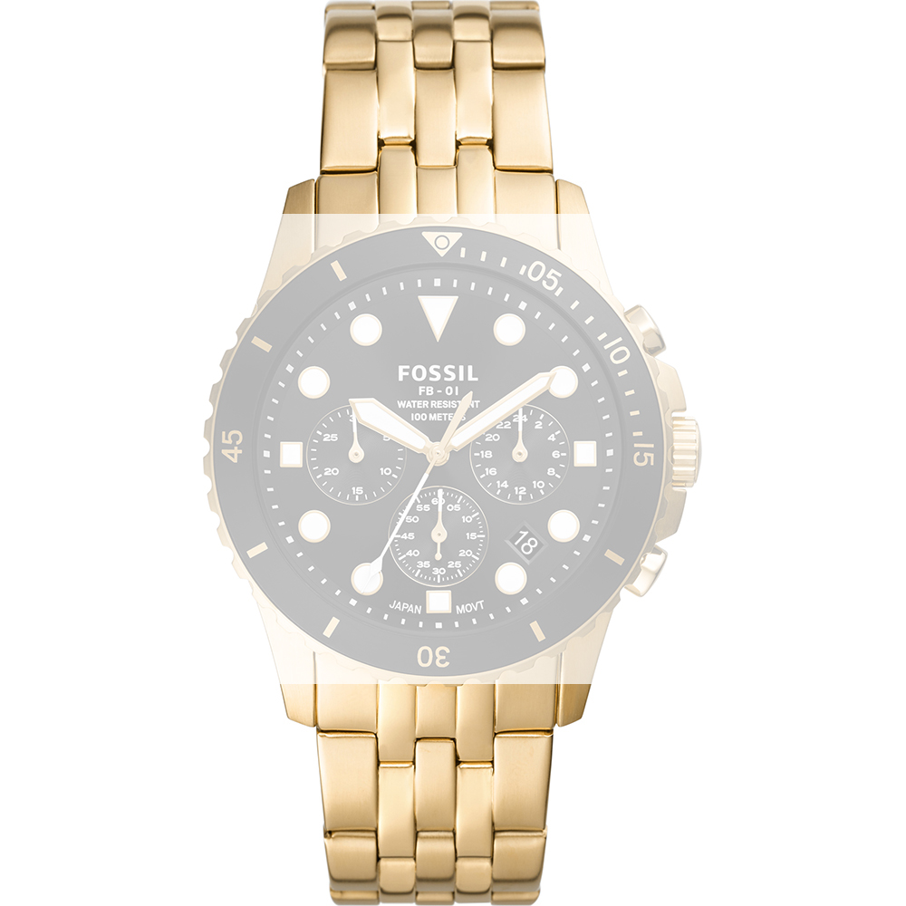 Fossil AFS5836 Strap - FS5836 FB-01 Chrono