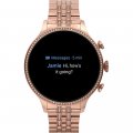 Rose gold toned touchscreen smartwatch Fall Winter Collection Fossil