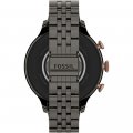Grey touchscreen smartwatch with crystals Fall Winter Collection Fossil