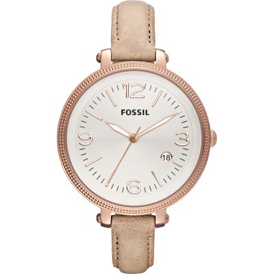 Fossil Watch Time 3 hands Heather Big ES3133