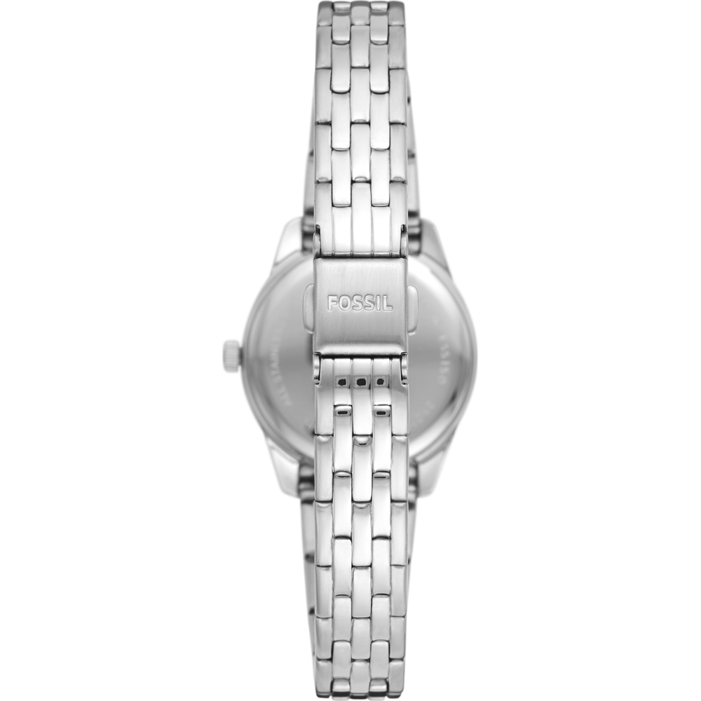 fossil women's silver watches