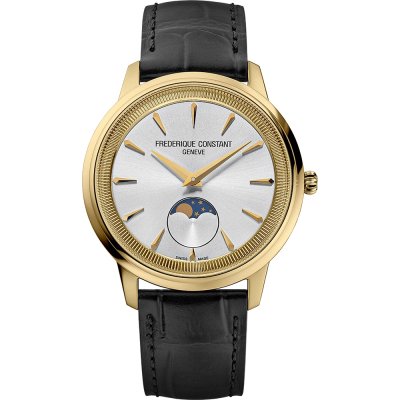 Frederique Constant Classics FC-206S3S5 Moneta Moonphase Watch