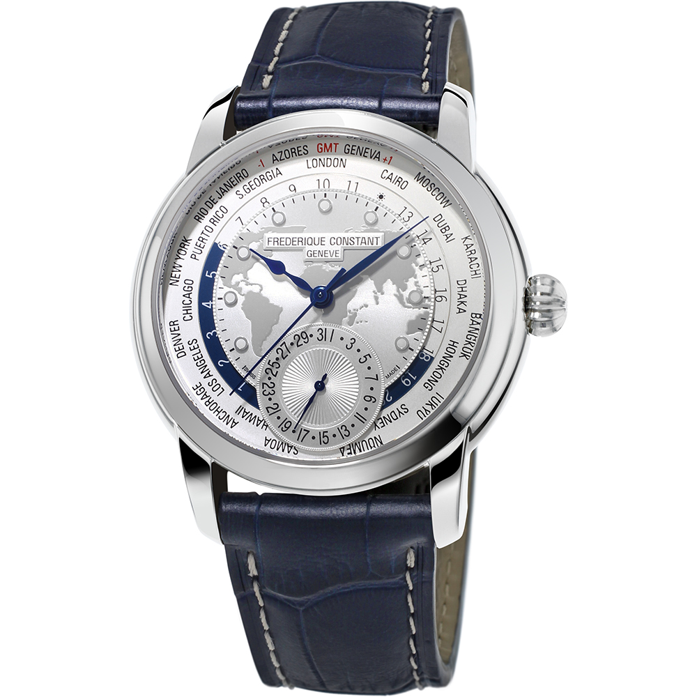 Montre Frederique Constant Manufacture FC-718WM4H6 Manufacture Worldtimer