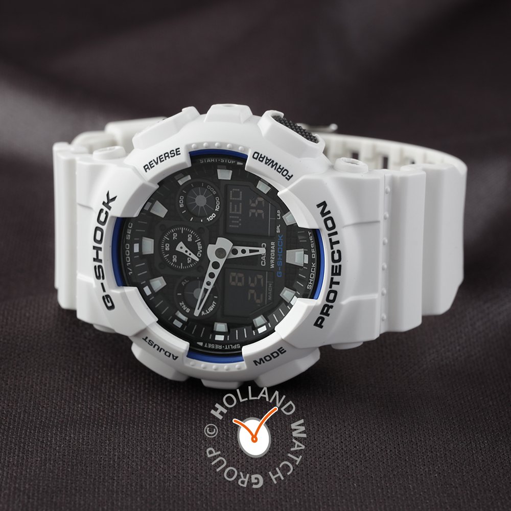G-Shock Classic Style GA-100B-7AER Ana-Digi Watch • EAN: 4971850948377 •