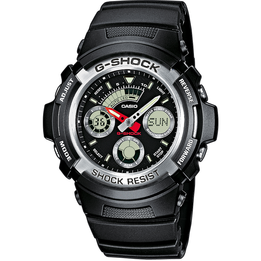 G-Shock Classic Style AW-590-1AER Speed Shifter Watch