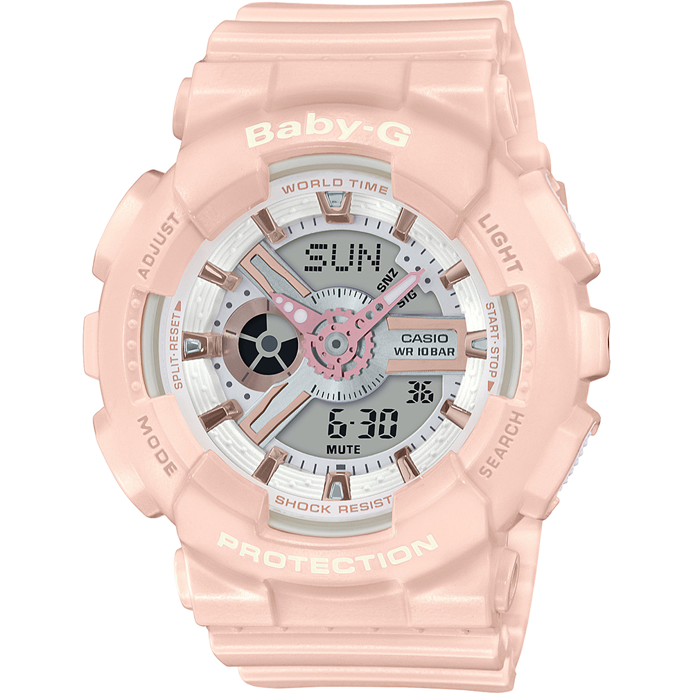 G-Shock Baby-G BA-110RG-4A Rose Gold Horloge
