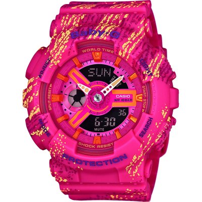 G-Shock Baby-G BA-110TX-4A Textile Colors Watch