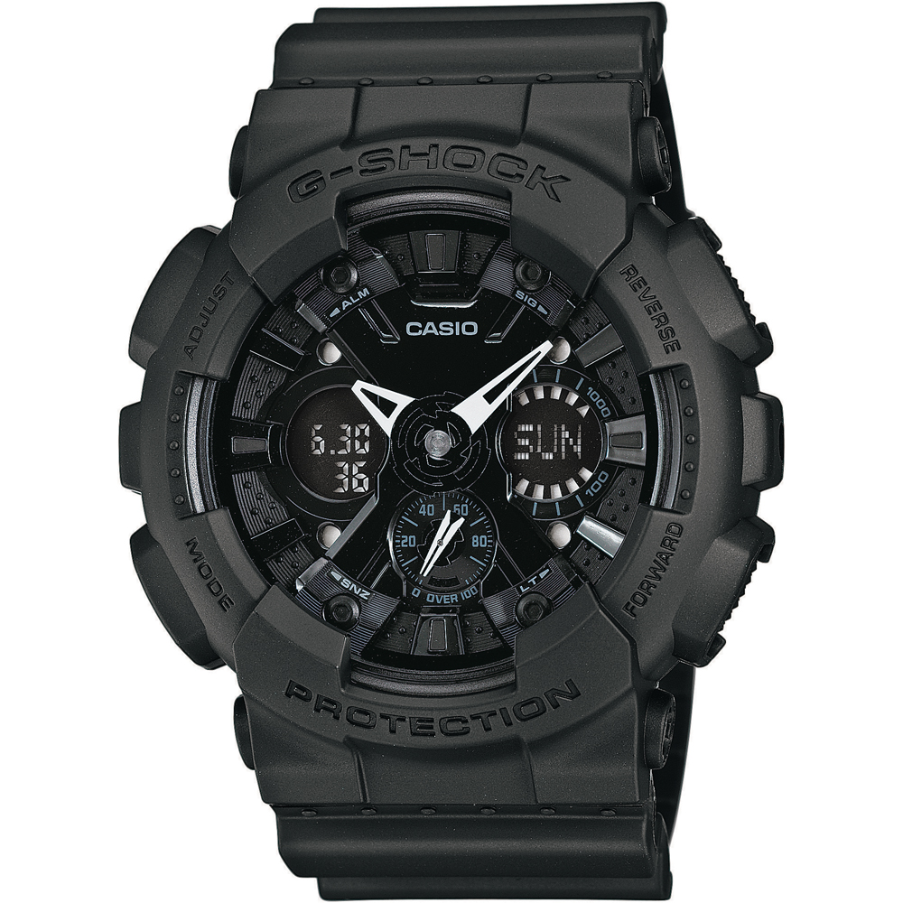 Relógio G-Shock Classic Style GA-120BB-1AER Ana-Digi - Basic Black