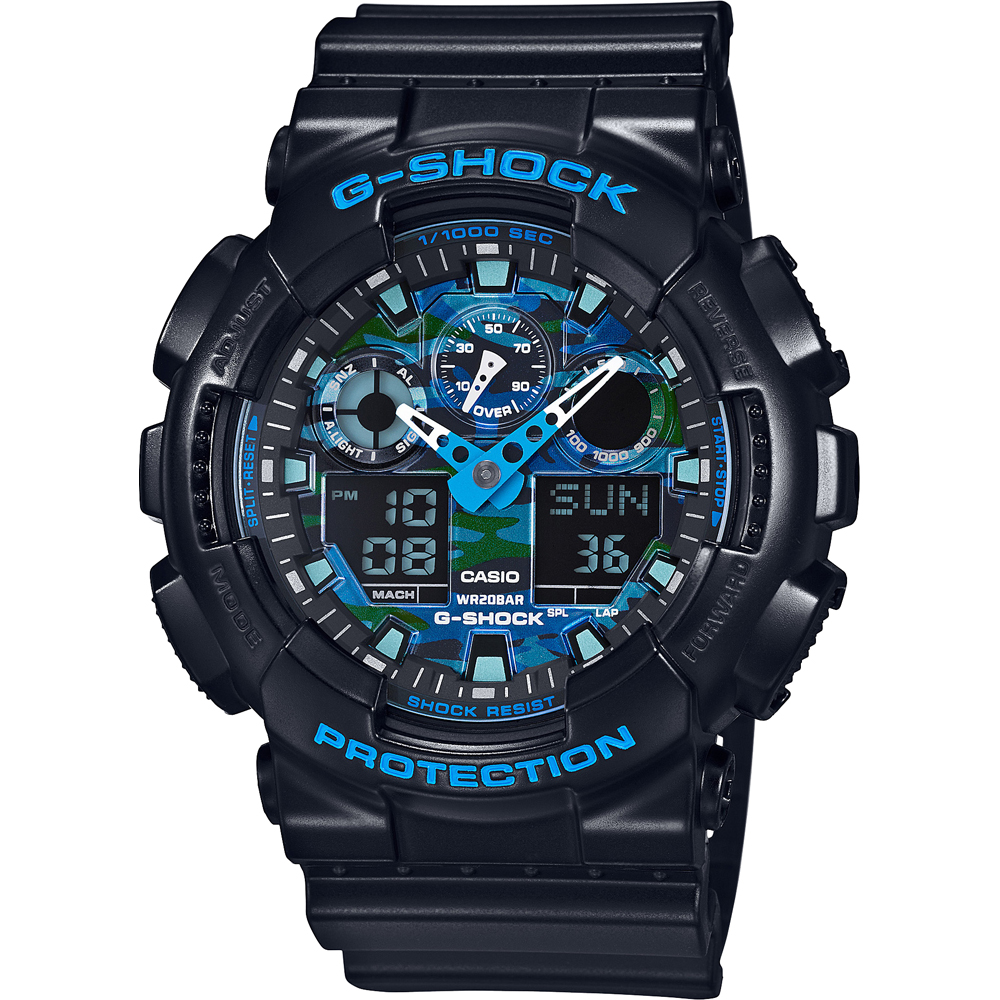 G-Shock Classic Style GA-100CB-1AER Cool Blue Watch