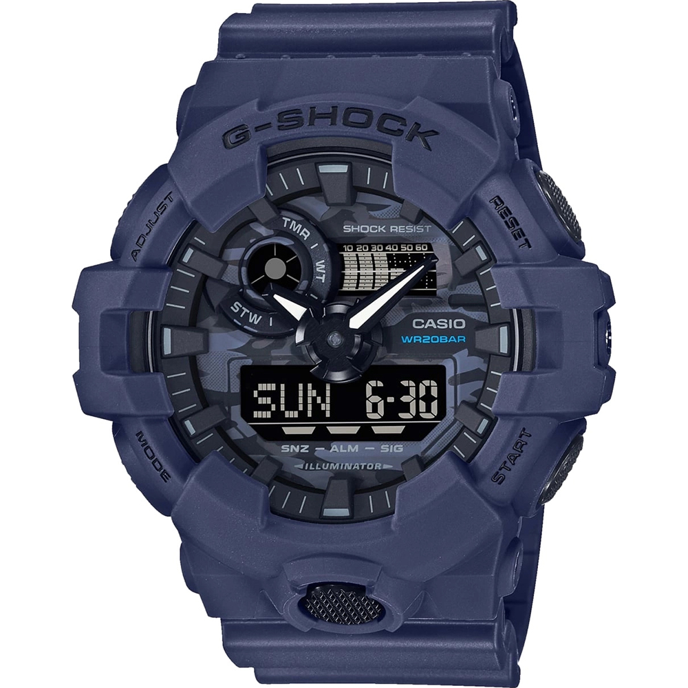 G-Shock Classic Style GA-700CA-2AER Camouflage Horloge