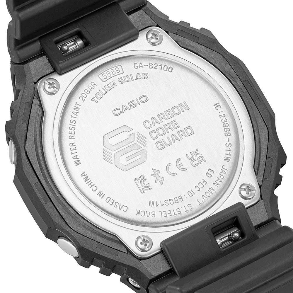 • Carbon • Watch Guard 4549526322884 Classic EAN: G-Shock GA-B2100-1AER Style Core