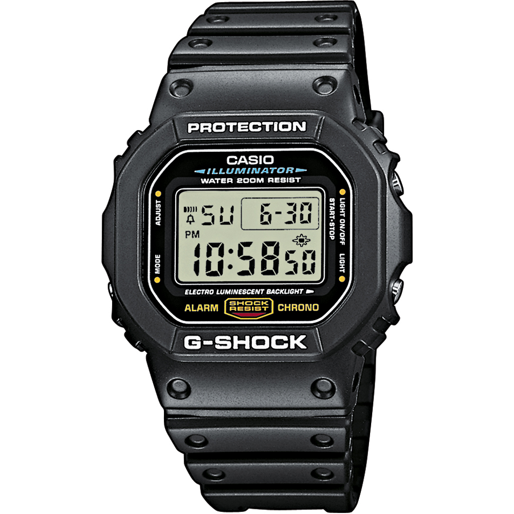 G-Shock Classic Style DW-5600E-1VER Watch • EAN: 4971850856436 •