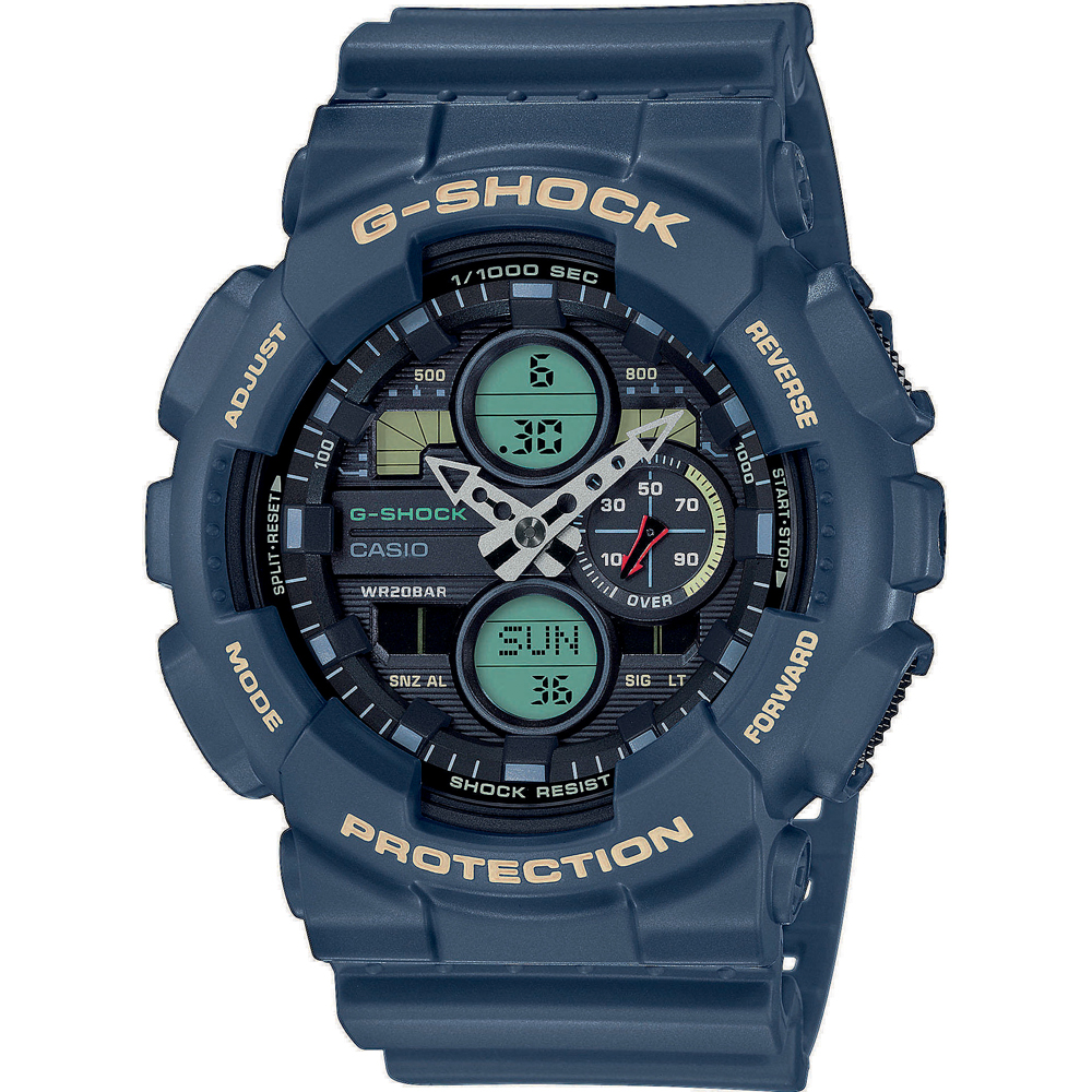 Relógio G-Shock Classic Style GA-140-2AER Ana-Digi