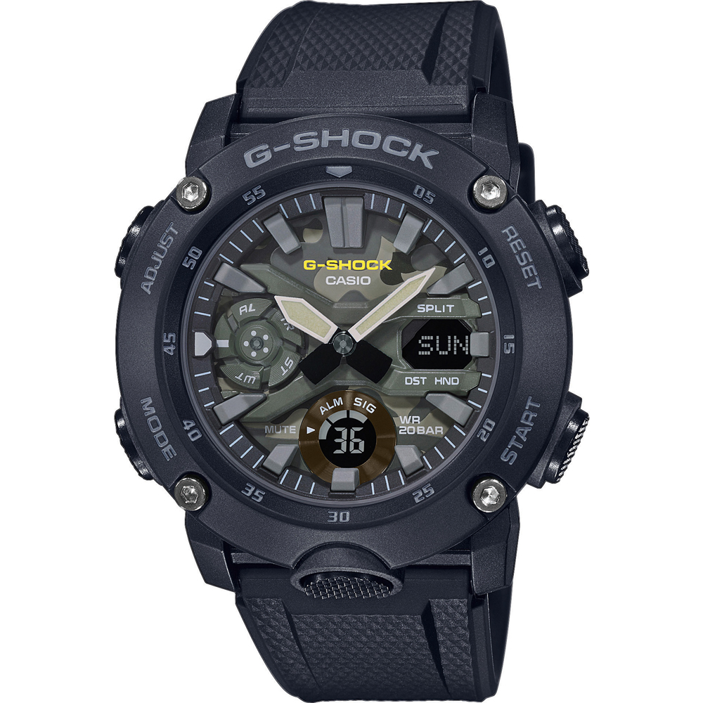 G-Shock Classic Style GA-2000SU-1AER Carbon Core Watch