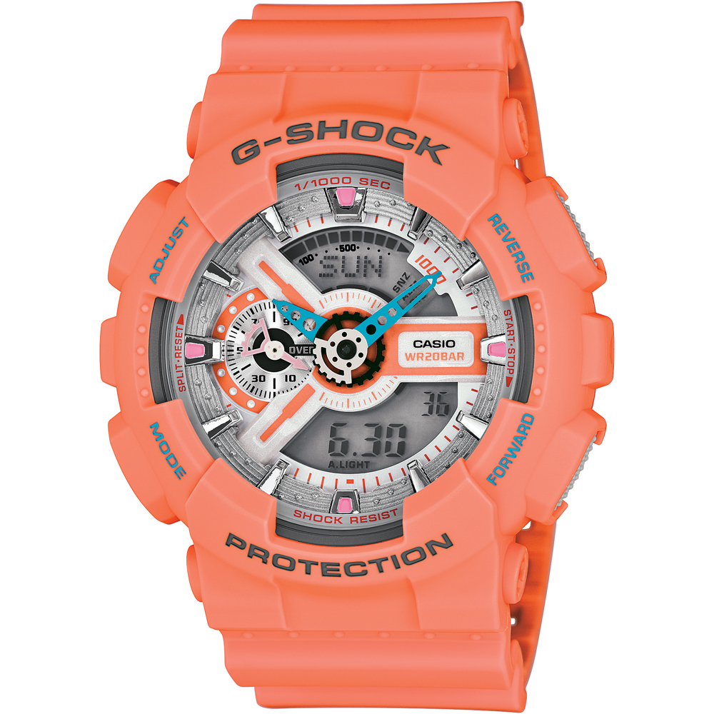 G-Shock Classic Style GA-110DN-4A Dusty Neon Watch