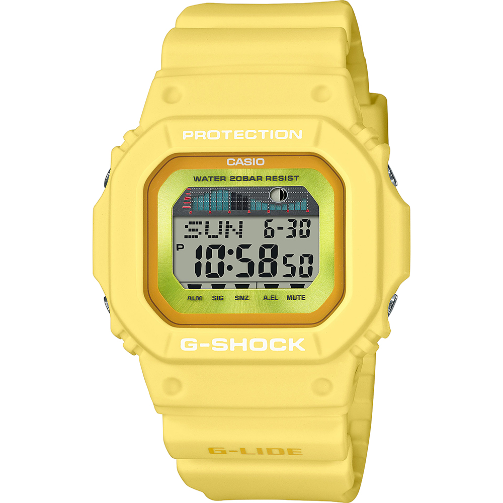 Relógio G-Shock Classic Style GLX-5600RT-9ER G-Lide - Surfboard