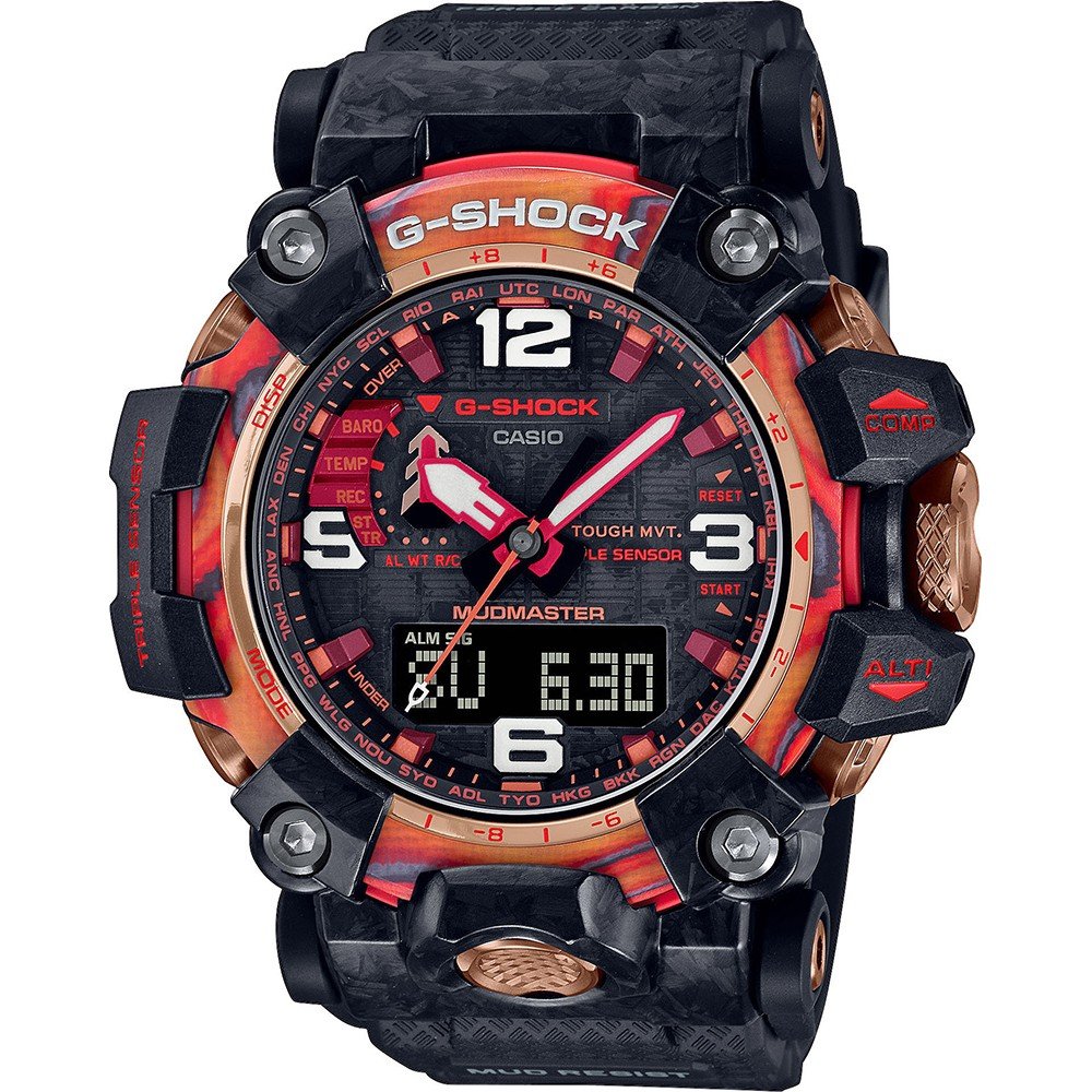 G-Shock Mudmaster GWG-2040FR-1AER Flare Red 40th Anniversary Edition Watch