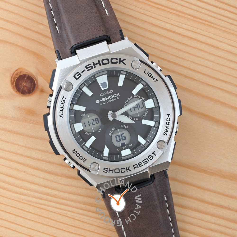 G-Shock GST-W130L-1AER watch - G-Steel Tough Leather