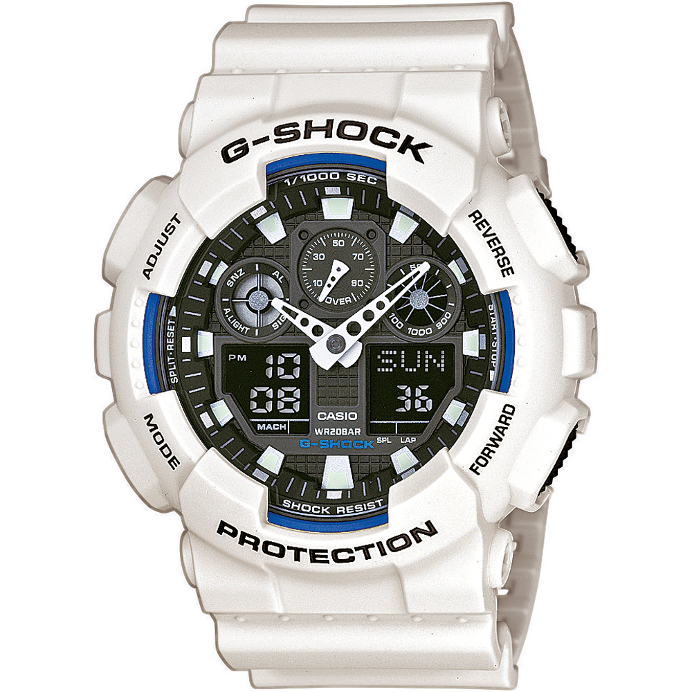 G-Shock Classic Style GA-100B-7AER Ana-Digi Watch • EAN: 4971850948377 • | Quarzuhren