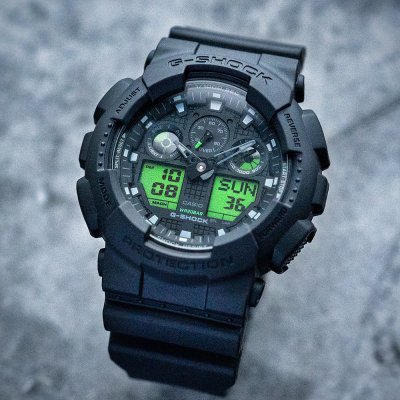 G-Shock Classic Style GA-100BEG-1AER GA-100 Series - Electro Green