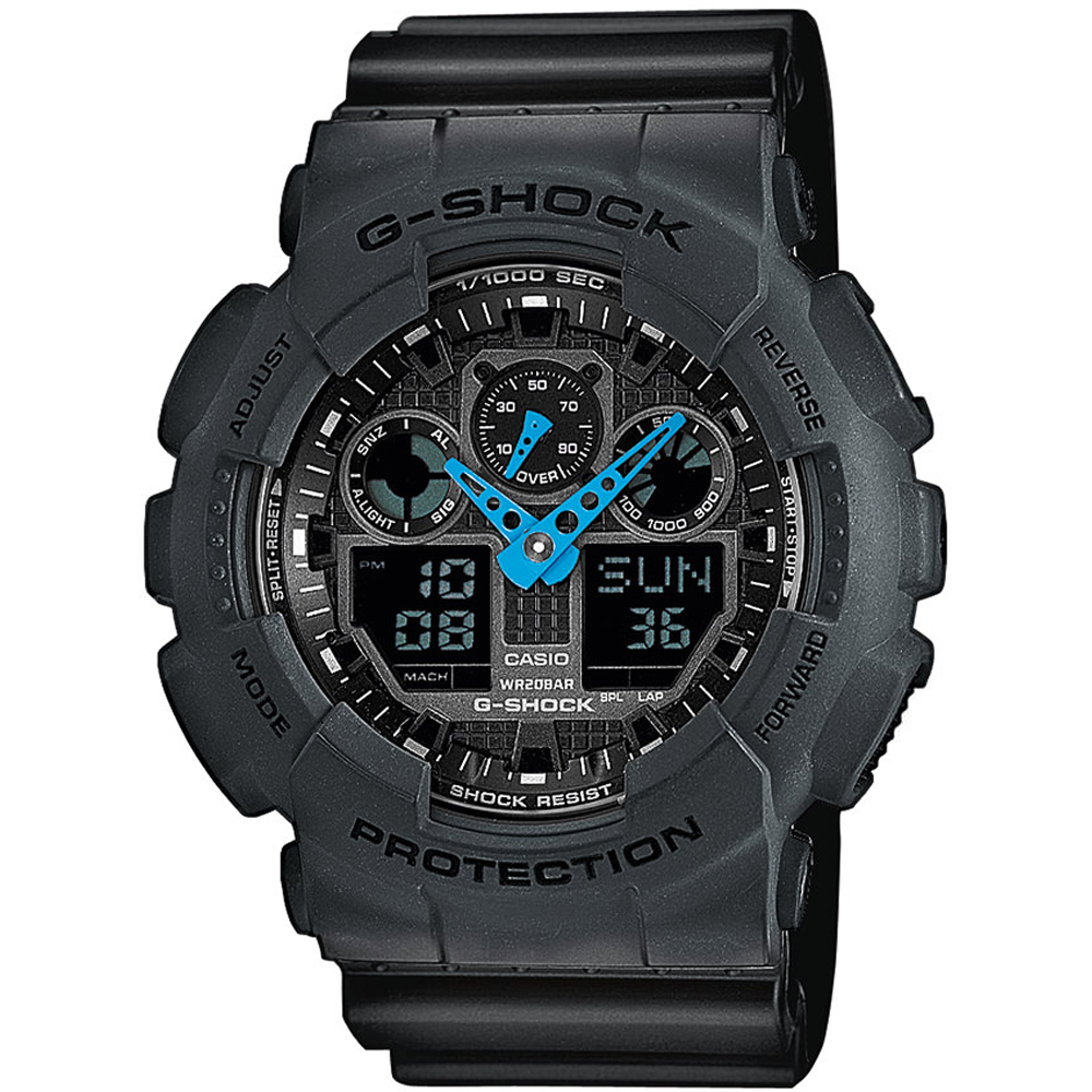 Relógio G-Shock Classic Style GA-100C-8AER Ana-Digi