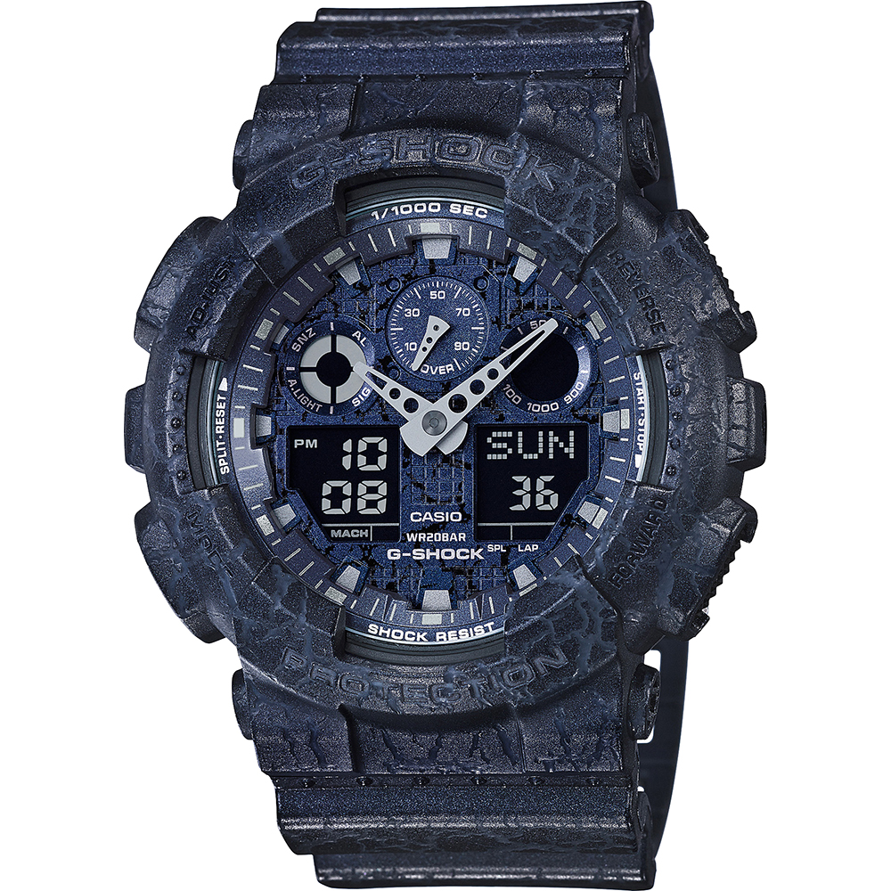 G-Shock Classic Style GA-100CG-2A Cracked Ground Watch