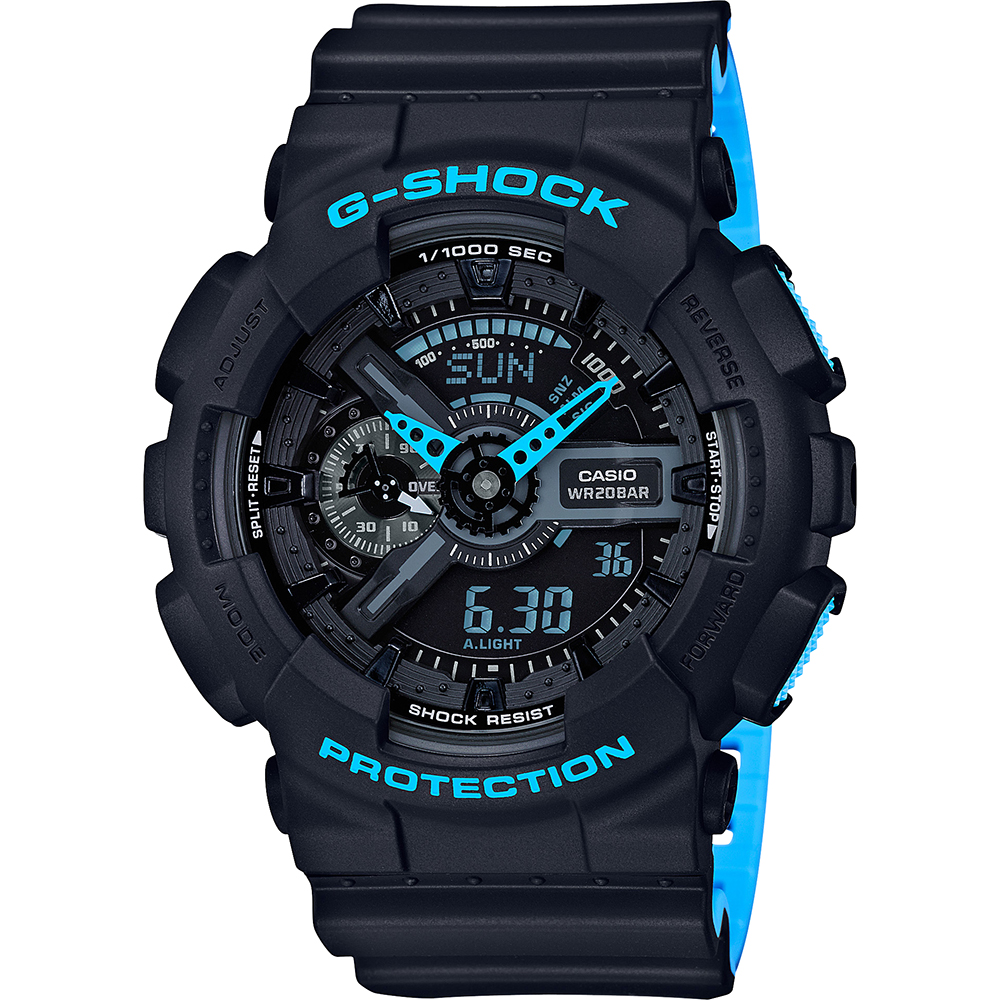 Montre G-Shock Classic Style GA-110LN-1AER Layered Neon