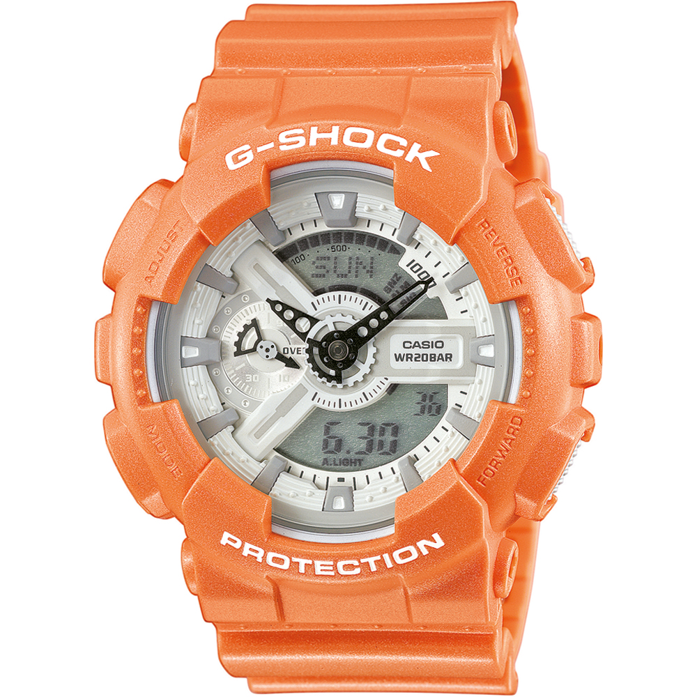 G-Shock Classic Style GA-110SG-4A Pale Orange Watch