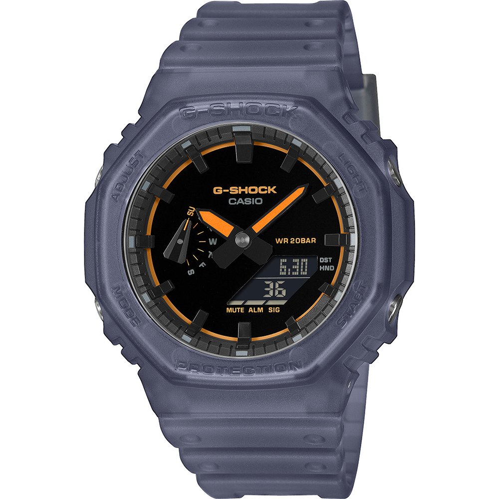G-Shock Classic Style GA-2100K-2AER Smoke Light Watch • EAN