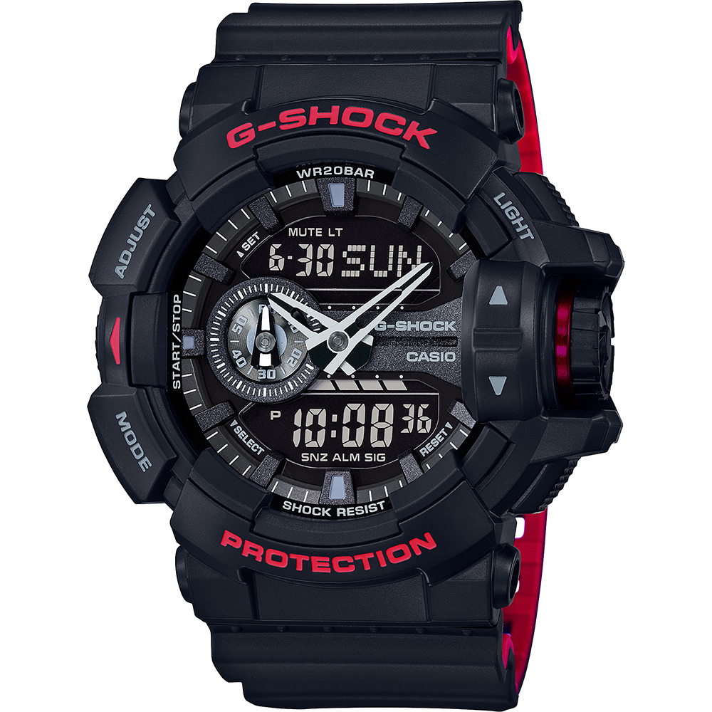 G-Shock Classic Style GA-400HR-1A Rotary Switch Watch