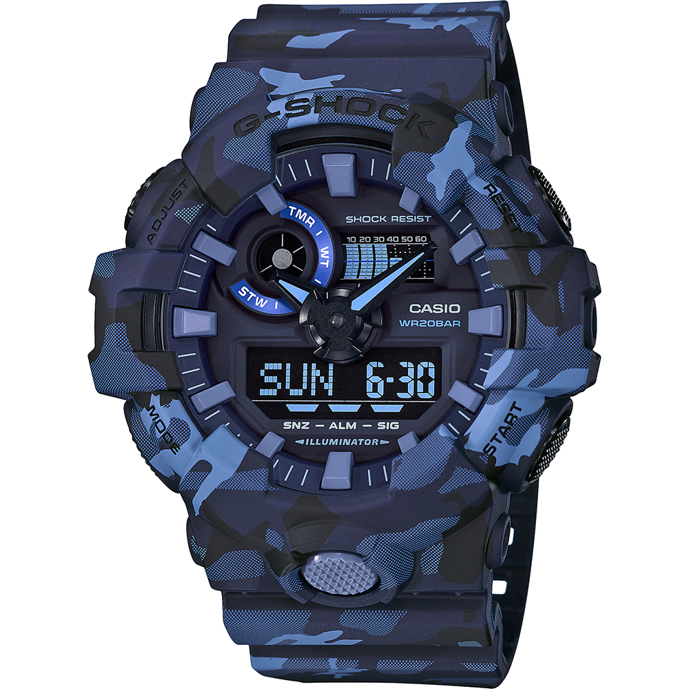 Relógio G-Shock Classic Style GA-700CM-2AER Camouflage