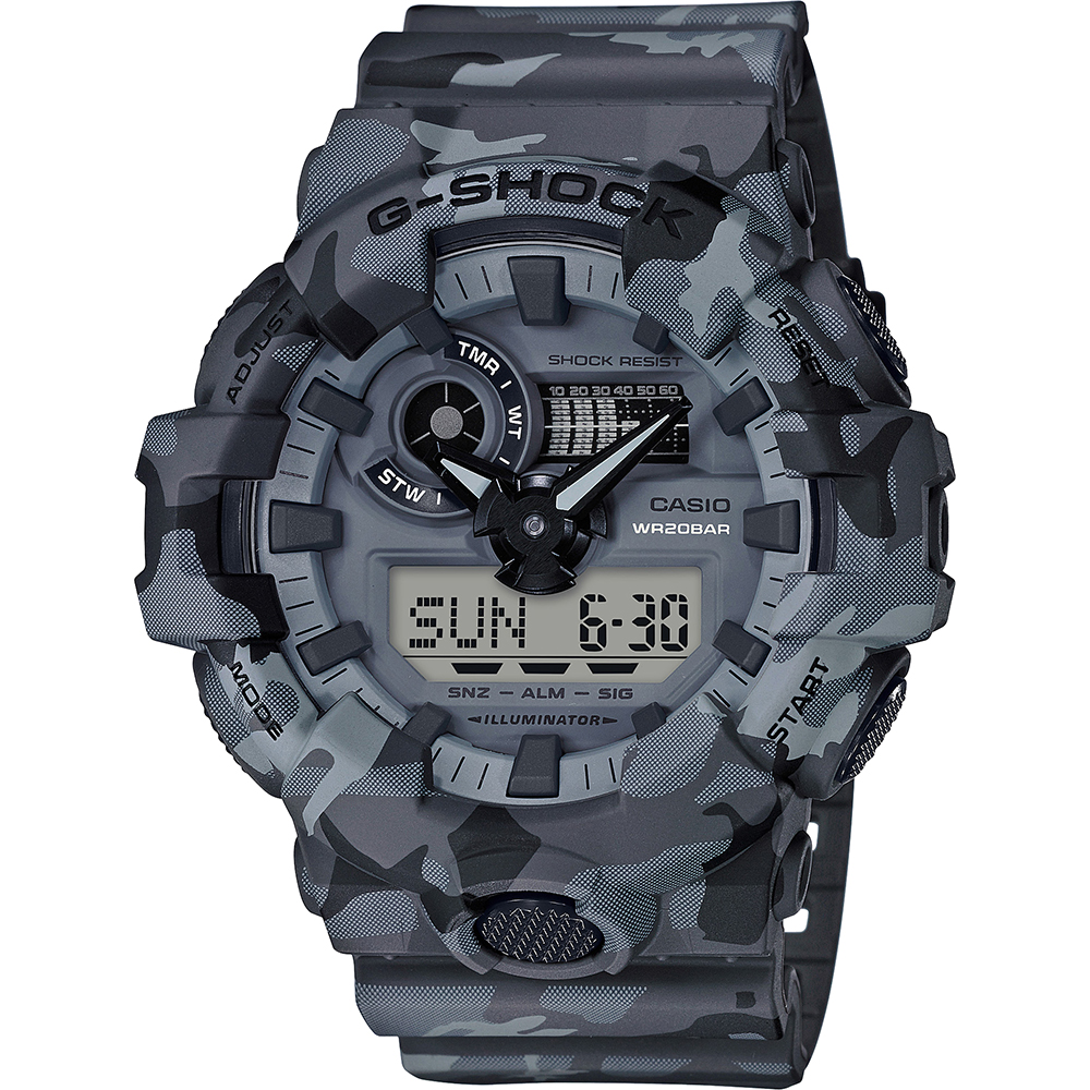 Relógio G-Shock Classic Style GA-700CM-8AER Camouflage