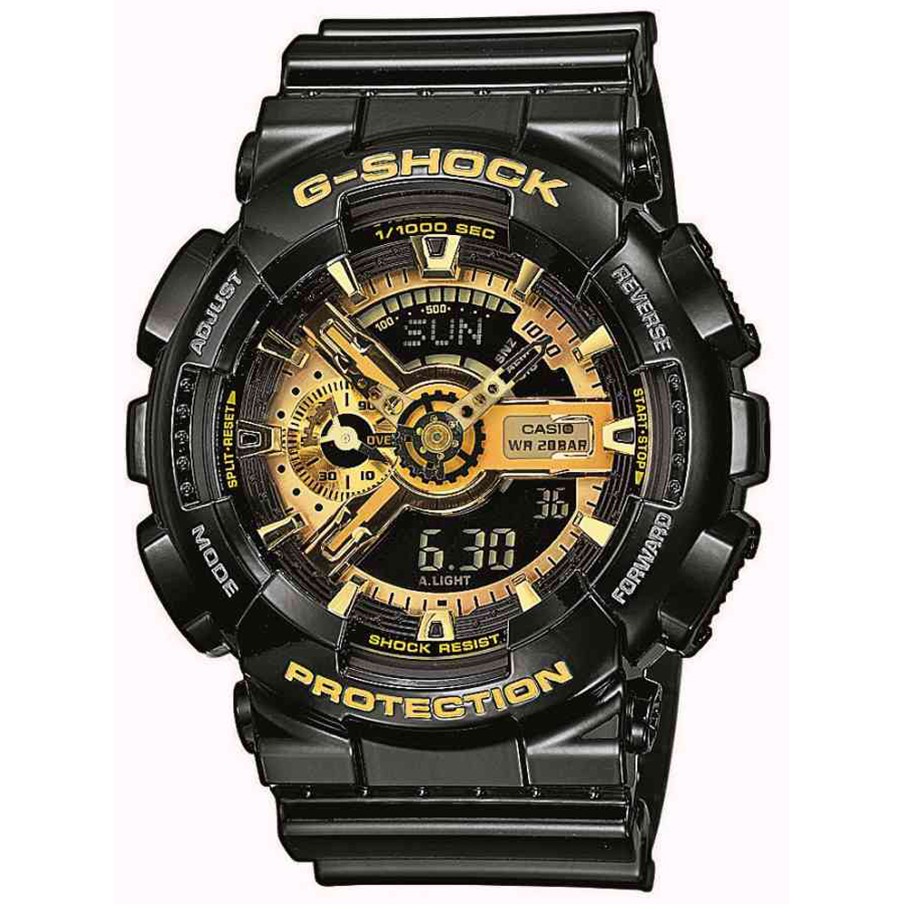 Relógio G-Shock Classic Style GA-110GB-1AER Garish Black