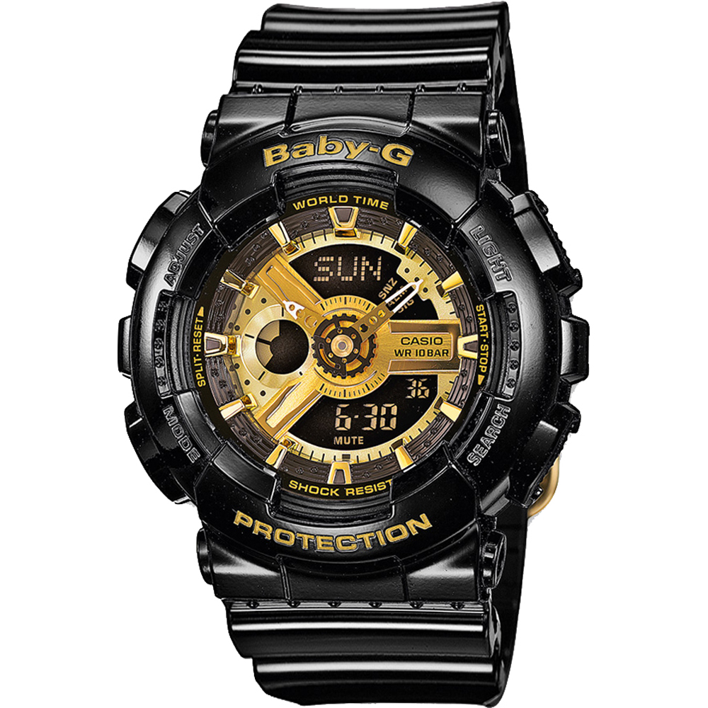 Orologio G-Shock Baby-G BA-110-1AER Baby-G - Garrish Black